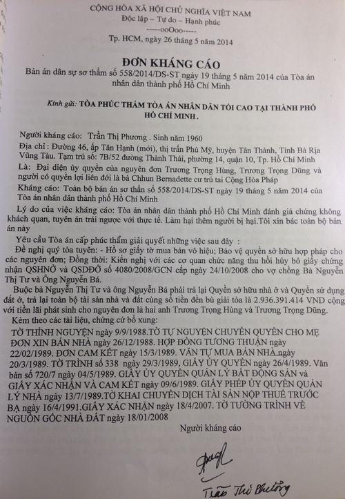 Hành trình đi tìm công lý vụ án 175 Nam Kỳ Khởi Nghĩa