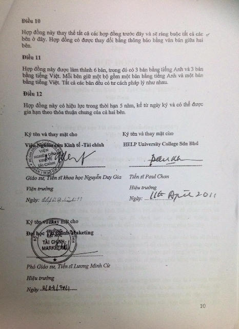 UFM bán giấy phép đào tạo giá… 1,6 tỷ đồng? 