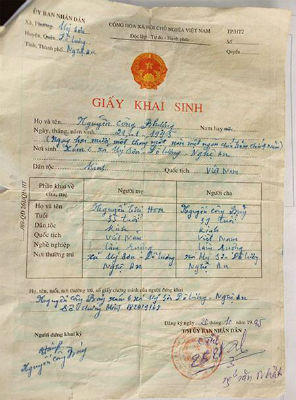 Tuổi của Công Phượng: Phải lấy giấy khai sinh làm căn cứ gốc