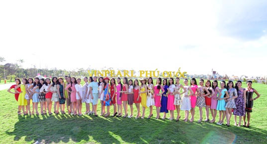 Thí sinh Hoa Hậu Việt Nam hội tụ về Vinpearl Phú Quốc