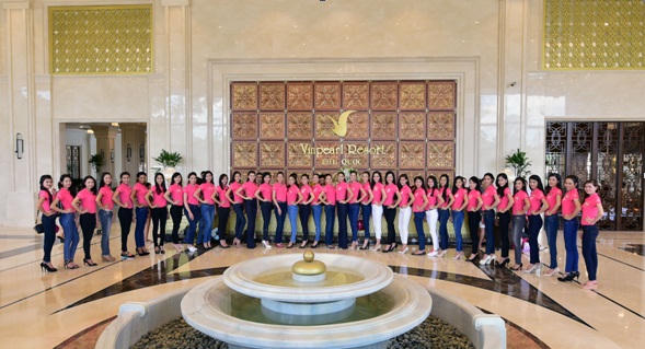 Thí sinh Hoa Hậu Việt Nam hội tụ về Vinpearl Phú Quốc