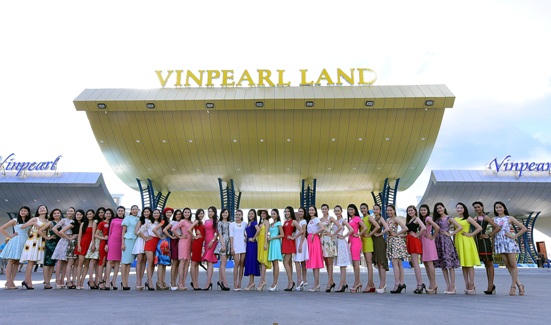 Thí sinh Hoa Hậu Việt Nam hội tụ về Vinpearl Phú Quốc