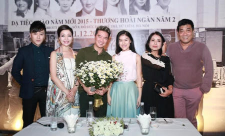 Các nhạc sĩ, ca sĩ tưng bừng đón chào năm mới