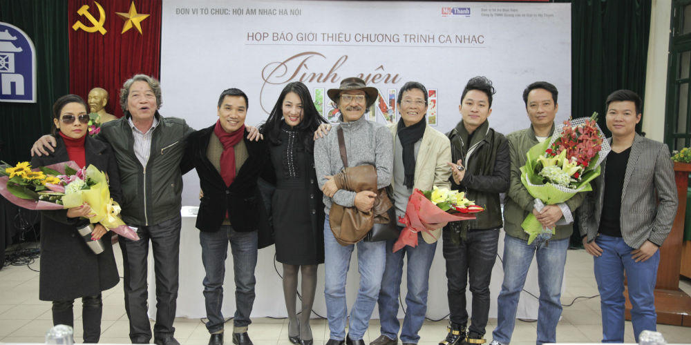 Các nhạc sĩ, ca sĩ tưng bừng đón chào năm mới