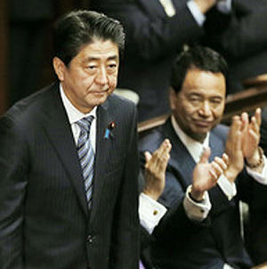 Ông Abe tái đắc cử Thủ tướng Nhật Bản