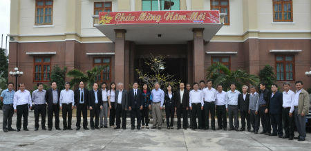 Bộ trưởng Hà Hùng Cường thăm và làm việc tại tỉnh Bình Định