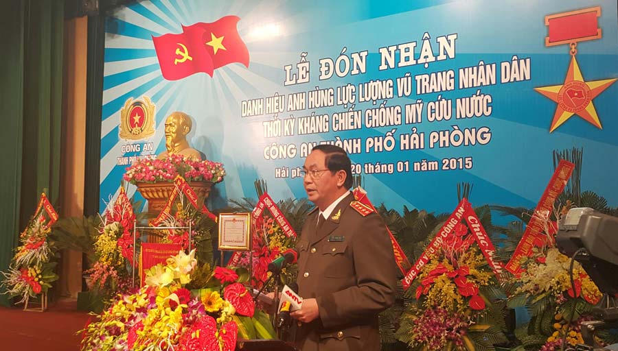 Công an Hải Phòng phát huy truyền thống Anh hùng phục vụ nhân dân