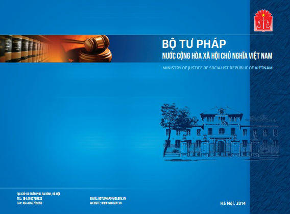 Brochure giới thiệu Bộ Tư pháp: Ấn phẩm thiết thực cho công tác đối ngoại tư pháp