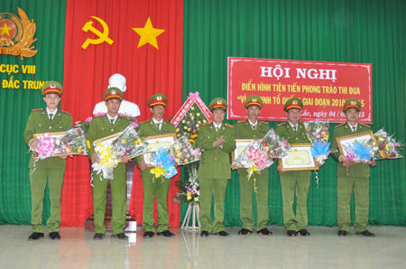 Trại giam Đăk Trung tổng kết phong trào thi đua “Vì an ninh Tổ quốc” giai đoạn 2010 - 2015