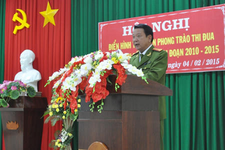 Trại giam Đăk Trung tổng kết phong trào thi đua “Vì an ninh Tổ quốc” giai đoạn 2010 - 2015