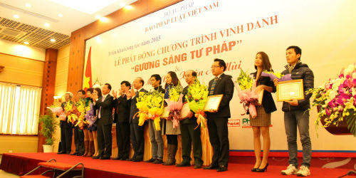 Công bố Chương trình vinh danh “Gương sáng Tư pháp”