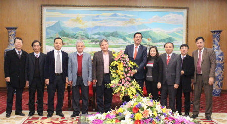 Bộ trưởng Hà Hùng Cường dâng hương các Vua Hùng và thăm, chúc Tết tại Vĩnh Phúc, Phú Thọ