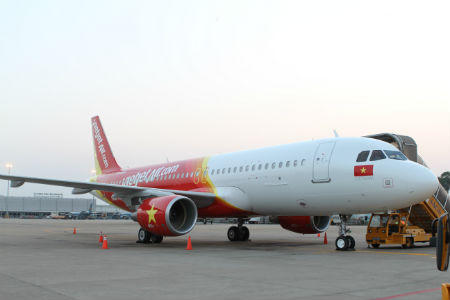 Vietjet nhận thêm tàu bay mới tăng chuyến phục vụ hành khách dịp Tết Ất mùi