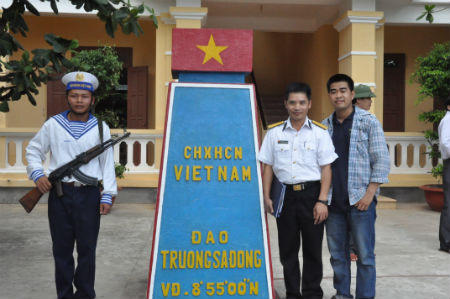 Chuyện bất ngờ trên đảo Trường Sa