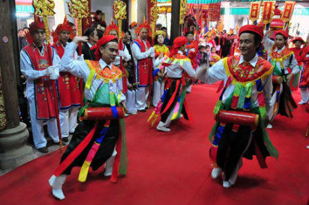 5 hội làng độc đáo  nhất Bắc Bộ