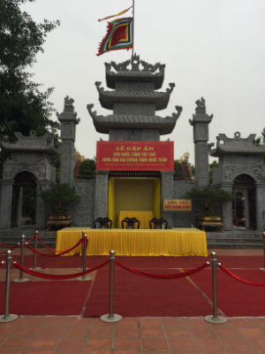 Đền Chùa Tràng Kênh tổ chức cấp ấn Đức Thánh Trần