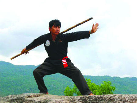 Võ sư miệt vườn trên vùng đất Thất Sơn