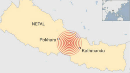 Gần 1500 người chết sau động đất 7,8 độ Richter ở Nepal