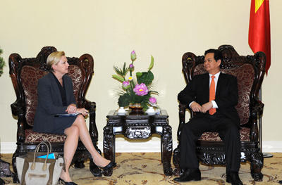 Thủ tướng tiếp Chủ tịch Tập đoàn Dupont, Hoa Kỳ