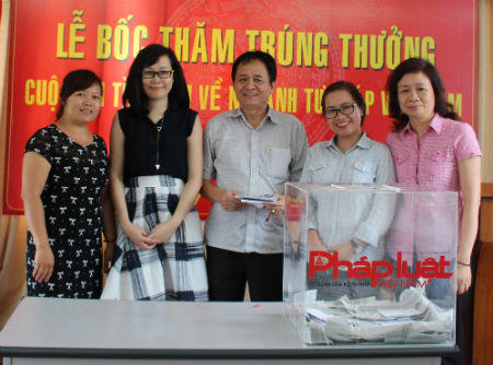 Chúc mừng 5 bạn đọc đầu tiên trúng thưởng Cuộc thi Tìm hiểu ngành Tư pháp Việt Nam