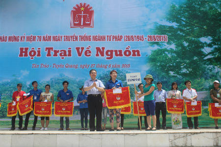 Đoàn thanh niên Bộ tư pháp: Tự hào truyền thống vững bước đi lên