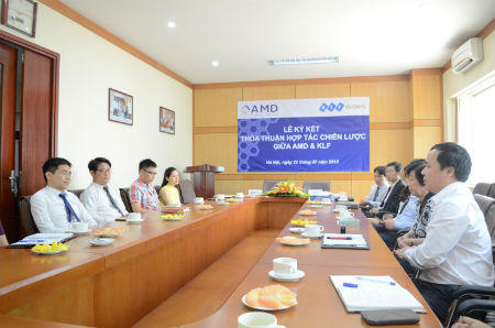 AMD Group và KLF Global ký thỏa thuận hợp tác chiến lược