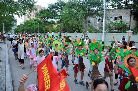 Đêm hội “trải nghiệm tương lai” tại thành phố hướng nghiệp VinCity