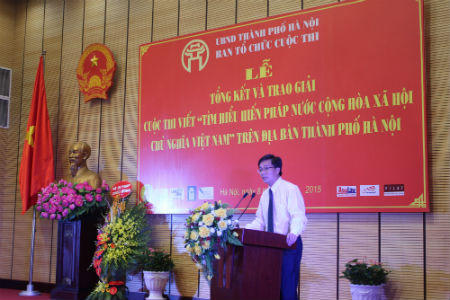 Hà Nội: Tôn vinh Hiến pháp bằng những bài thi ấn tượng