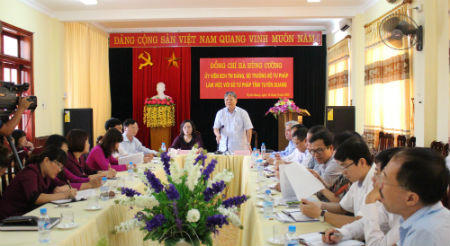 Bộ Tư pháp dâng hương, báo công Kỷ niệm 70 năm Ngày truyền thống