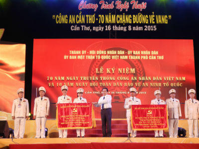 TP. Cần Thơ: Kỷ niệm 70 năm Ngày truyền thống Công an Nhân dân