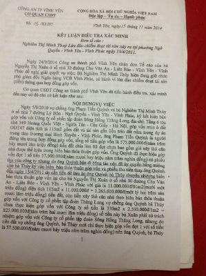 Vĩnh Phúc: Kiện người này, xử…người khác?