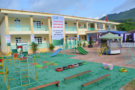 Vietcombank tài trợ 3,5 tỷ đồng xây dựng trường học tại tỉnh Bắc Giang