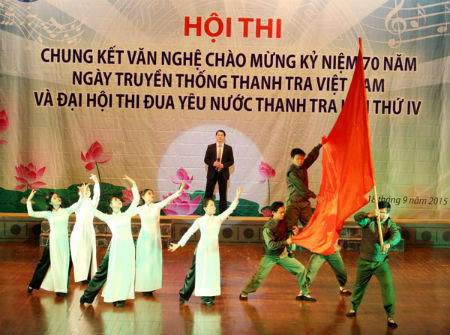 Ngành Thanh tra thi văn nghệ hoành tráng mừng 70 năm truyền thống