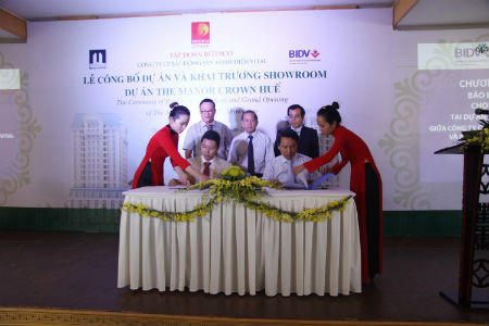 Bitexco khai trương phòng trưng bày dự án The Manor Crown Huế
