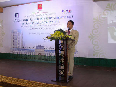 Bitexco khai trương phòng trưng bày dự án The Manor Crown Huế