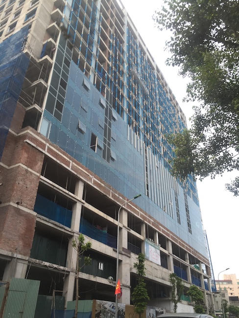 Chiều cao tòa nhà 8B Lê Trực chưa vượt mức Bộ Quốc phòng cho phép