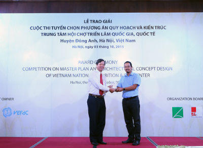 Công bố phương án quy hoạch kiến trúc Dự án Trung tâm Hội chợ Triển lãm Quốc gia - Quốc tế