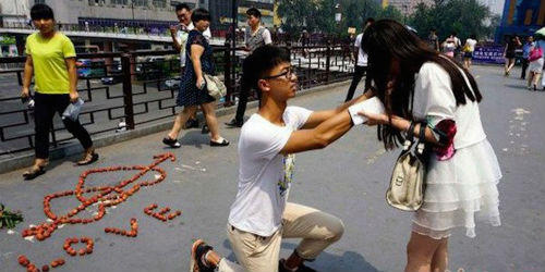 Tỏ tình chốn đông người - Thể hiện và thể diện