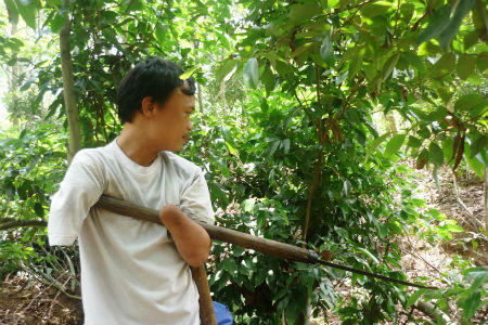 Nghị lực phi thường của “tỷ phú không tay” đất Hải Dương