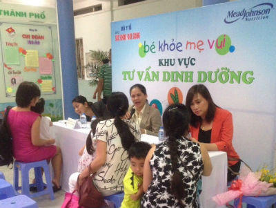 Bé đủ dinh dưỡng, mẹ an tâm