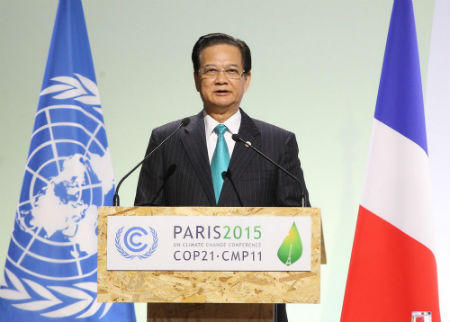 Thủ tướng Nguyễn Tấn Dũng phát biểu tại COP 21