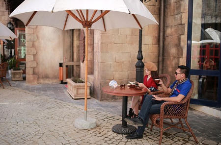 Ảo diệu mùa đông Châu Âu tại Bà Nà Hill