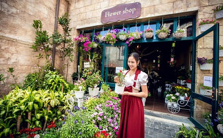 Ảo diệu mùa đông Châu Âu tại Bà Nà Hill