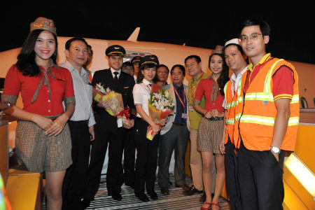 Vietjet đón tàu bay mới, phục vụ mùa lễ tết