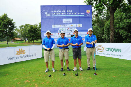 Giải Gôn Hữu nghị Suntory PepsiCo: Gây quỹ mổ tim cho trẻ em toàn quốc