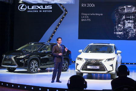 Lexus Việt Nam giới thiệu RX 2016 thế hệ hoàn toàn mới