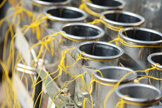 Trận địa pháo hoa lớn nhất đêm giao thừa ở Hà Nội