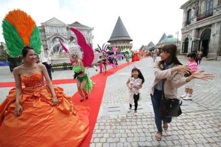 Tết rộn ràng tại Bà Nà Hills 