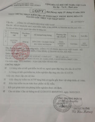 100% lượng hoa quả nhập khẩu được kiểm dịch, người dân vẫn lo ngay ngáy