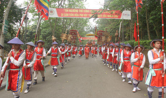 Lễ hội Đền Hùng năm 2016: Rước kiệu linh thiêng về đất Tổ